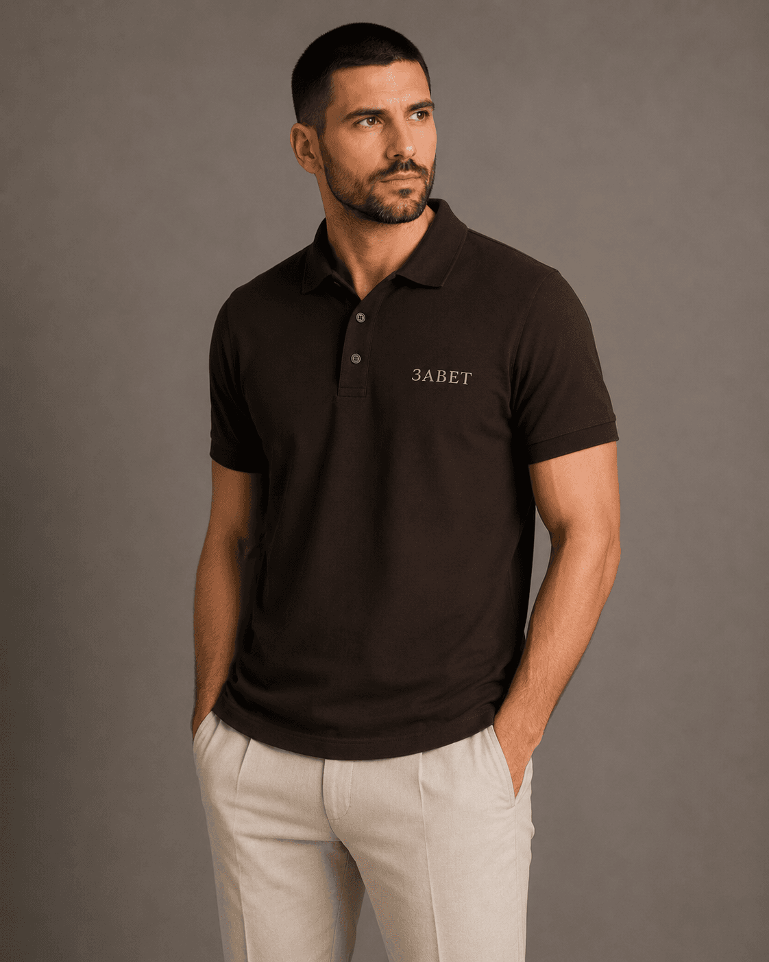 Polo shirt - Braon