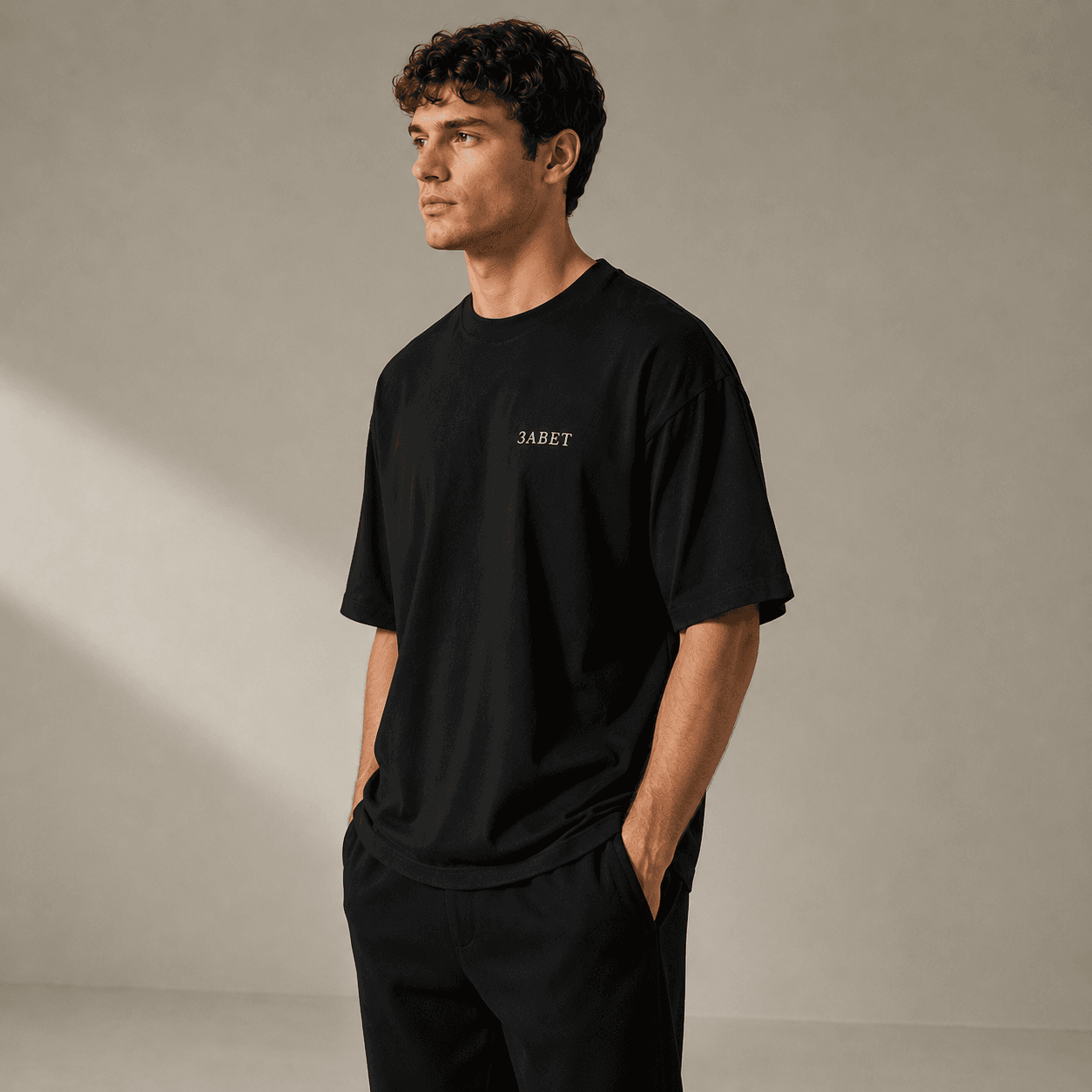 Oversize tee - Crna