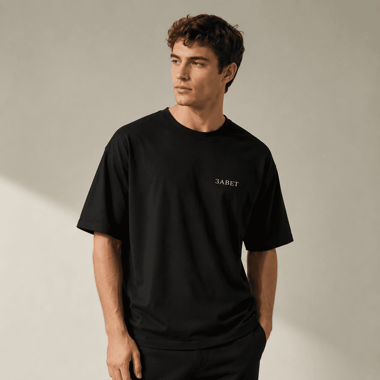 Oversize tee - Crna