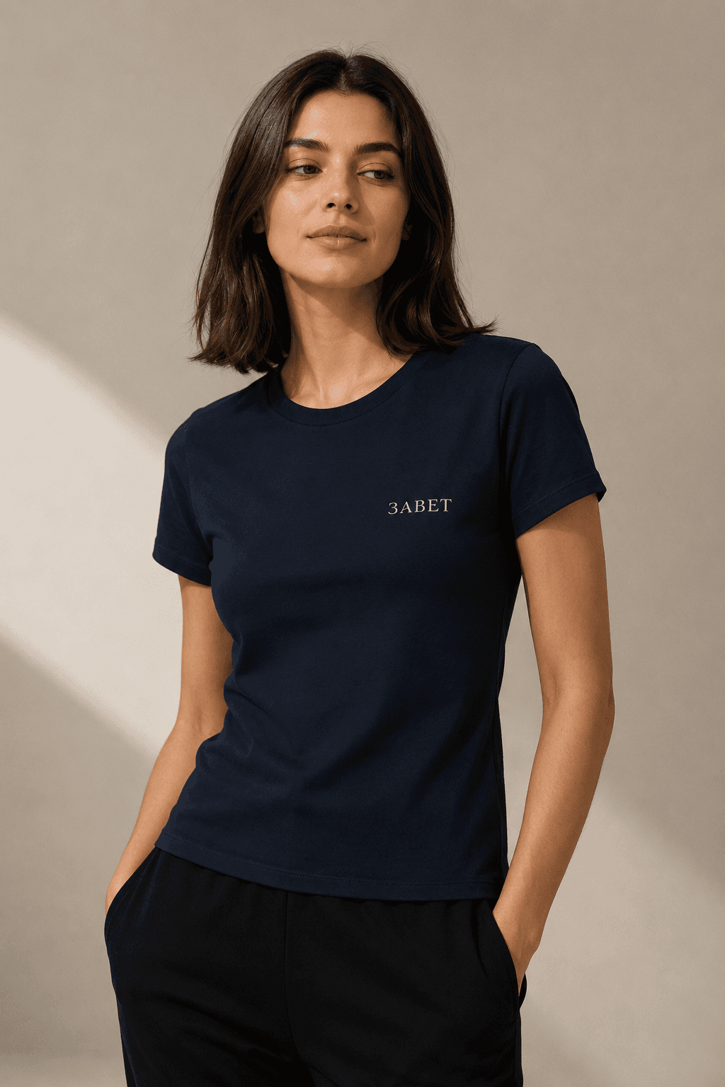 Regular fit tee - Tamno plava