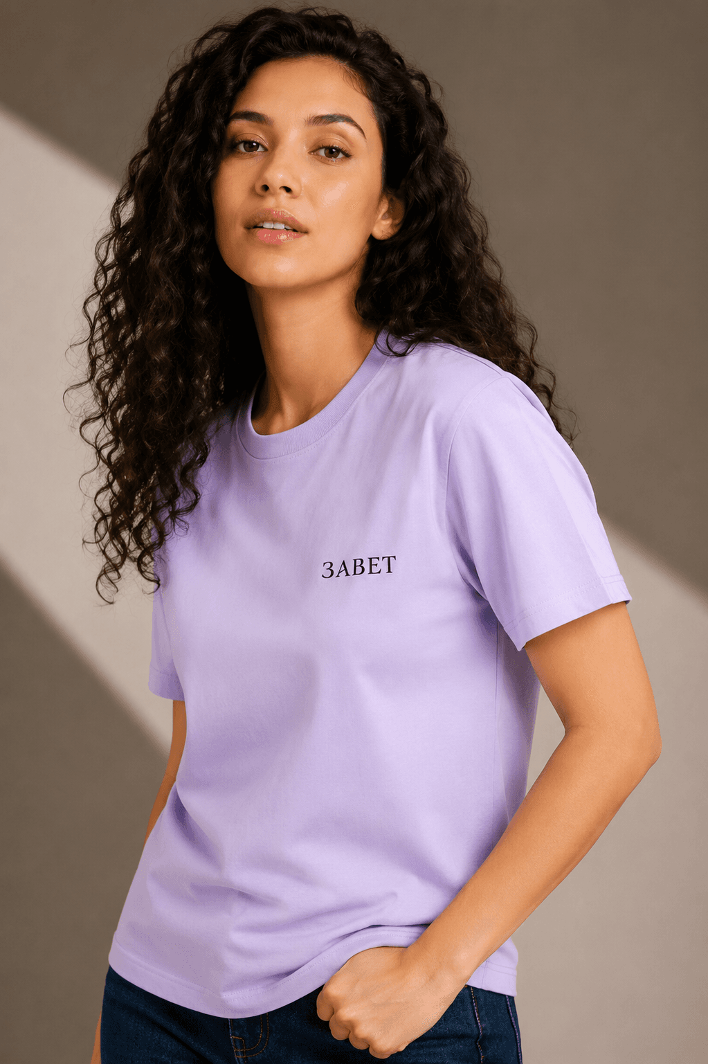 Organic tee - Lila